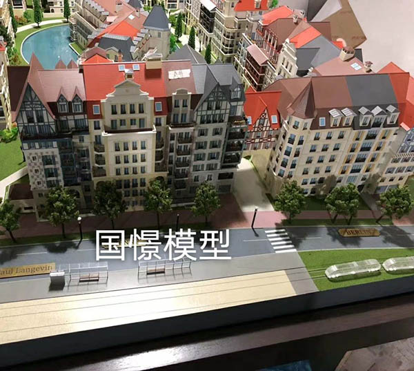 洪雅县建筑模型