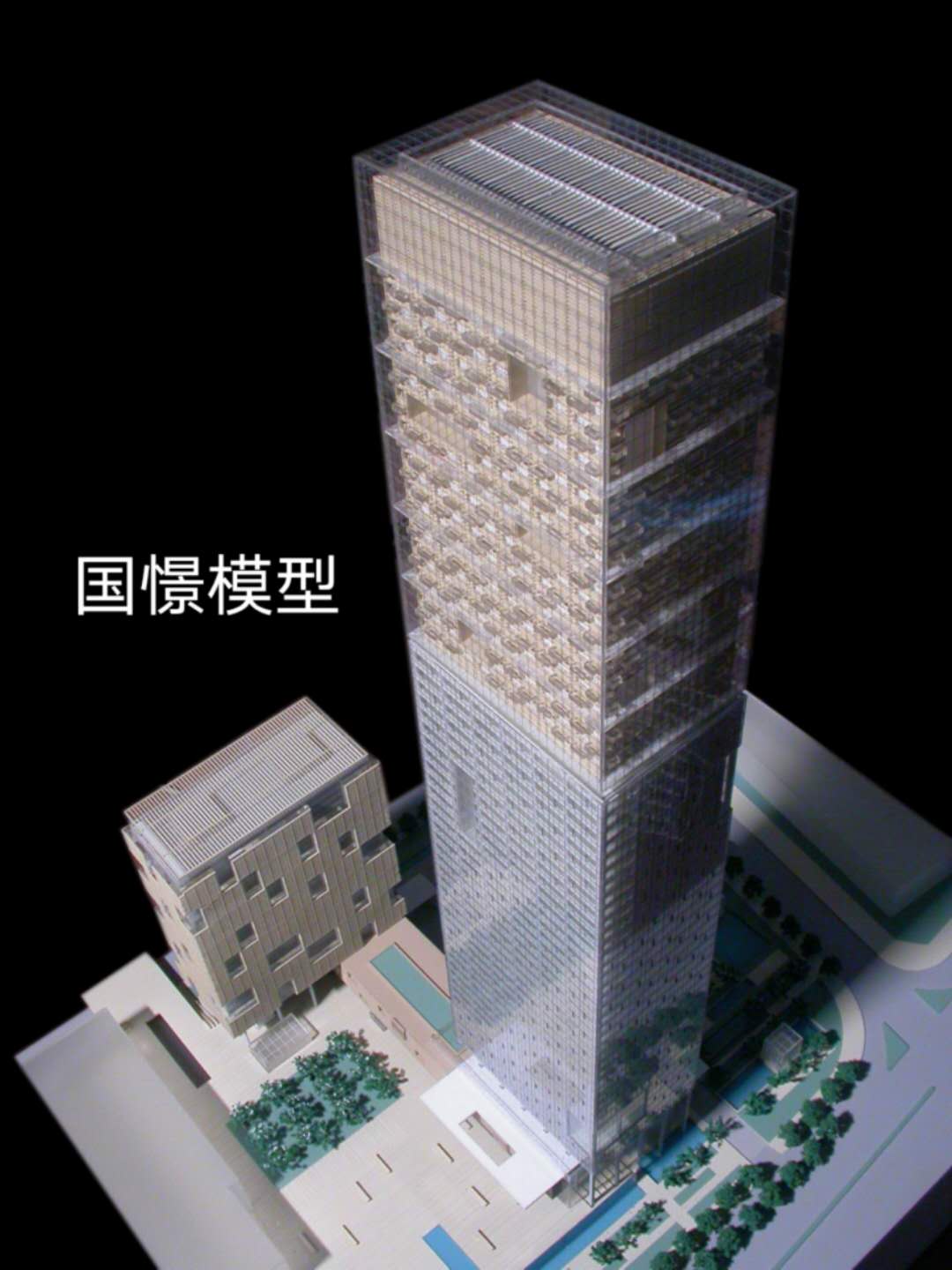 洪雅县建筑模型