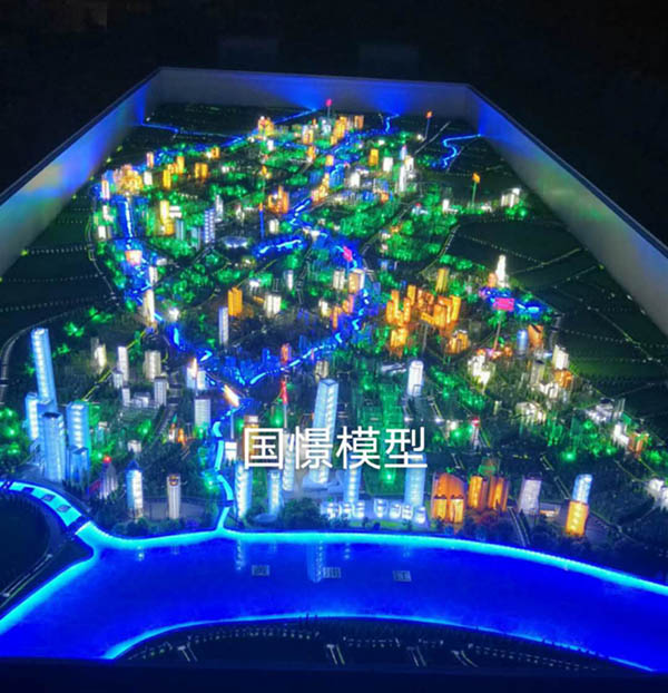 洪雅县建筑模型
