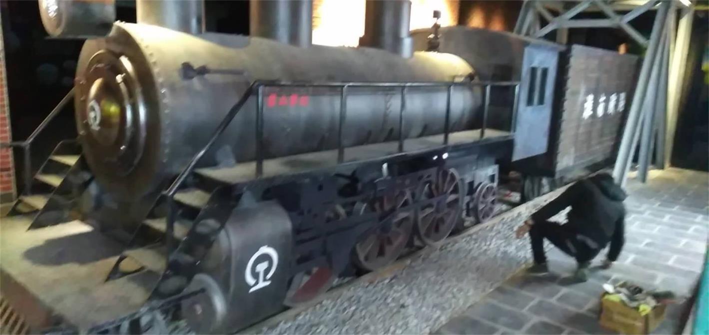 洪雅县蒸汽火车模型