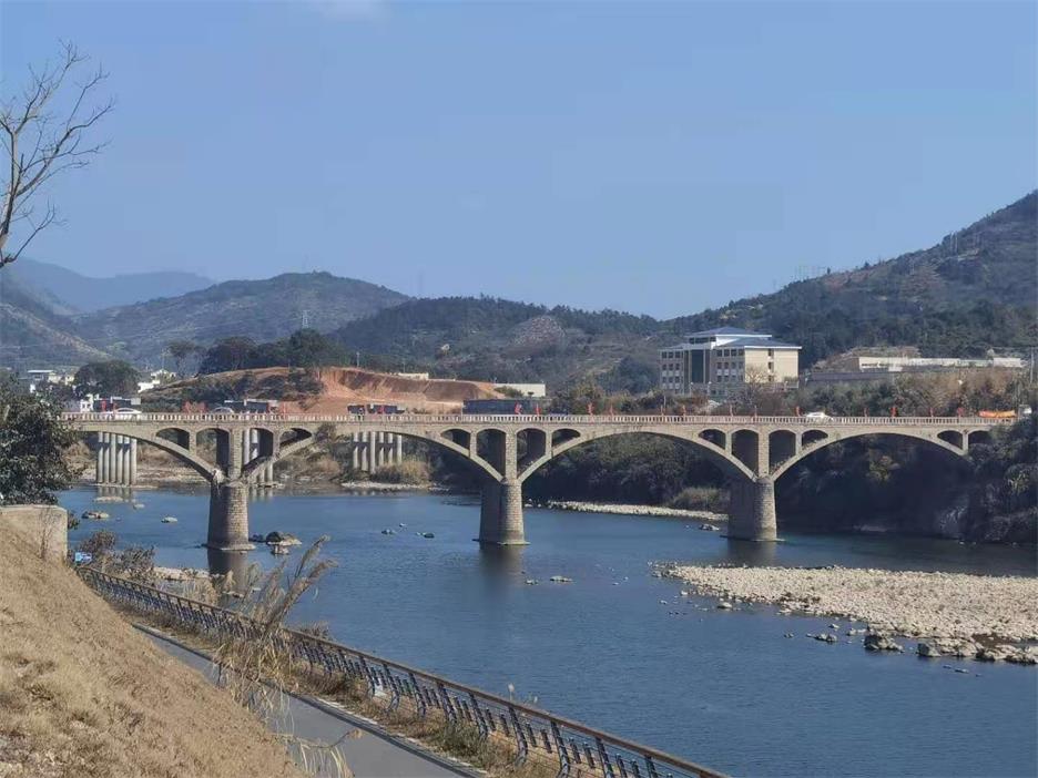 洪雅县桥梁模型